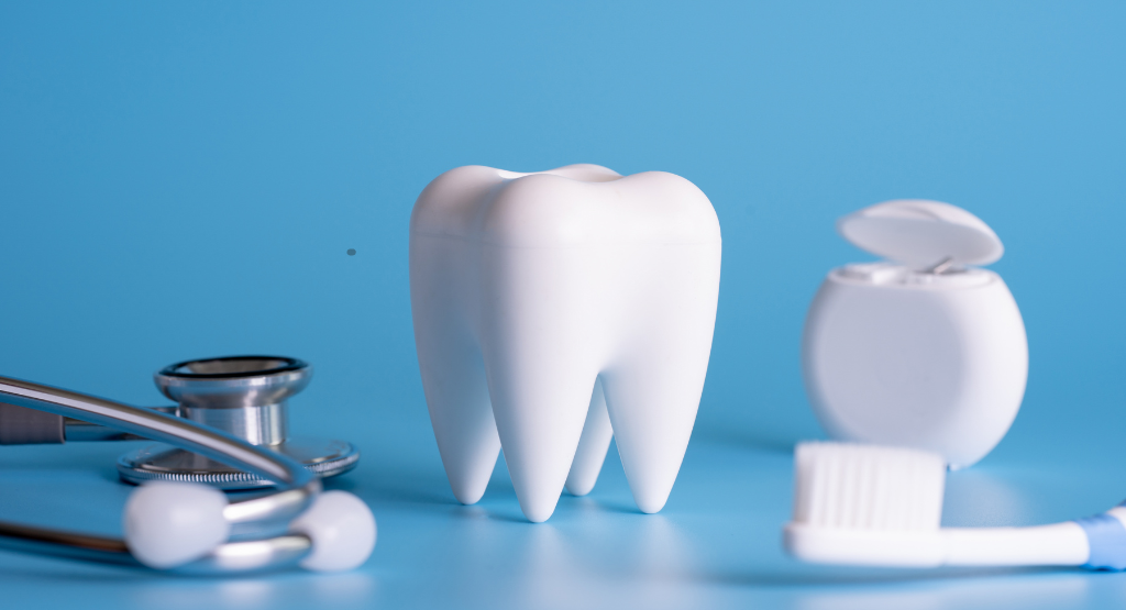 A social media post promoting dental services as part of a comprehensive dental marketing campaign.