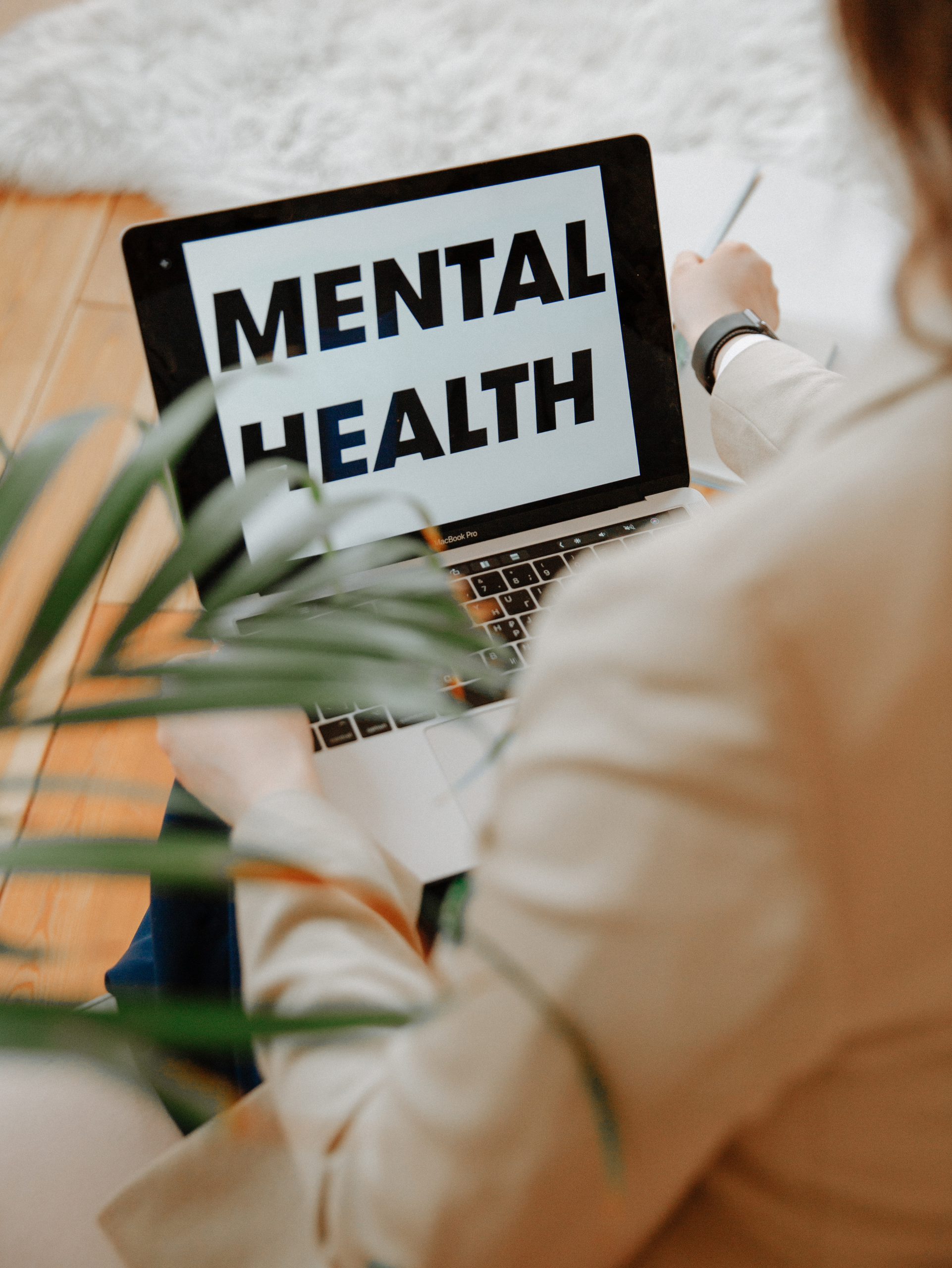 A therapist's website optimized for mental health marketing to attract new clients.